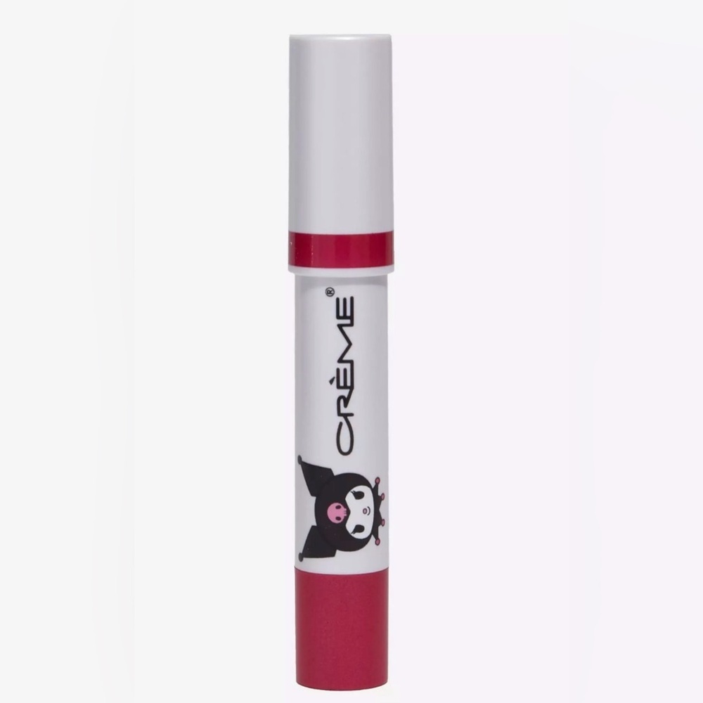 The Crème Shop x Kuromi Hello Lippy Tinted Moisturizing Lip Balm - Rose. BNIB - Picture 2 of 6